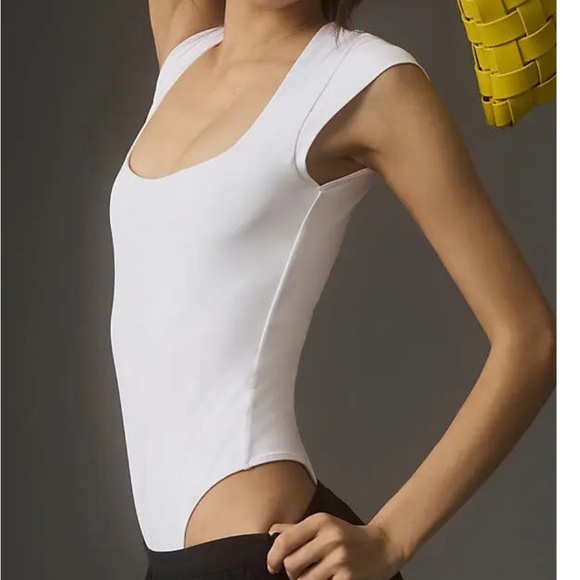 Second Skin by RD Style Tiara Cap-Sleeve Bodysuit | Sz S - Picture 4 of 6